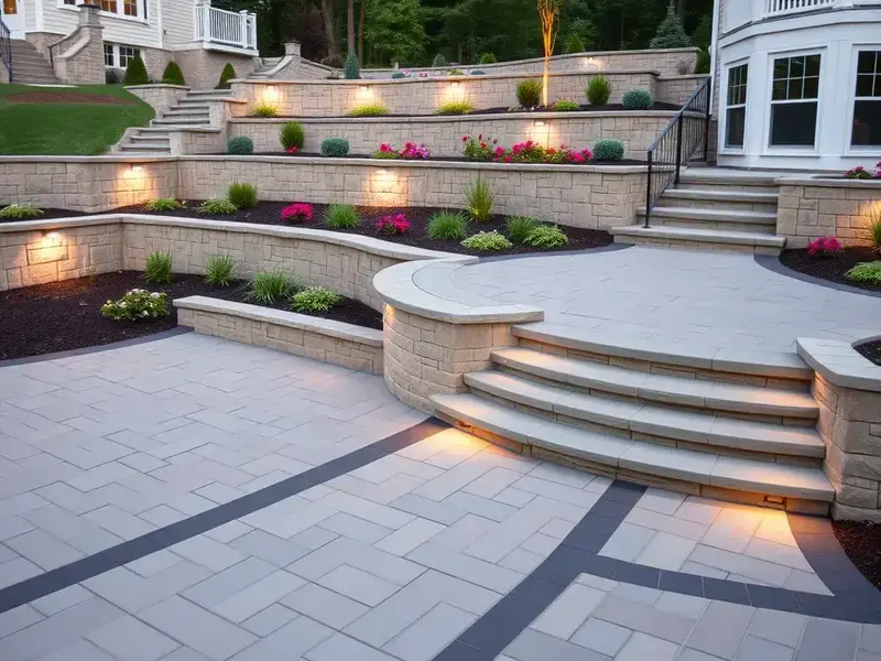 Multi-level terrace design